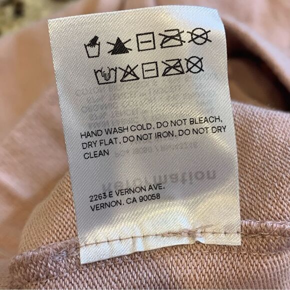 Reformation Cirrus Crop Straight Leg Knit Pants Size XL - Picture 9 of 10